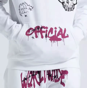 Conjunto de chándal deportivo para hombre, sudaderas con capucha, chándal de manga larga, pantalón ajustado, traje para correr, pantalones completos para hombre, chándal a rayas para hombre - Product Image 4