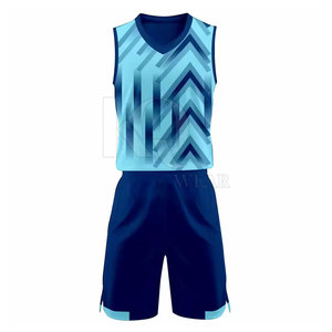 Uniforme de volley-ball dynamique, léger, respirant, séchage rapide, maillot et short de haute qualité, confortable pour l'entraînement quotidien, 100% polyester - Product Image 2