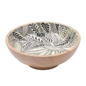 Producto más vendido, contenedor de fruta seca, cuenco de madera para catering, cuenco de madera rústico, cuenco para servir ensalada de estilo único - Product Image 1