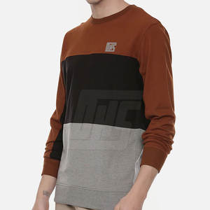 Sweatshirts pour hommes, confortables, en molleton, en coton mélangé, pour un usage quotidien décontracté et un style urbain - Product Image 2