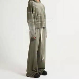 Venta caliente último estilo personalizado Color ácido lavado chándal fabricación mejor calidad ácido lavado chándal - Product Image 3