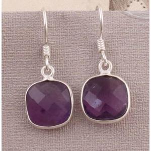 Pendientes colgantes de piedra lunar arcoíris llamativos, pendientes de gota de piedras preciosas de Plata de Ley 925, joyería para mujeres y niñas, joyería al por mayor - Product Image 3