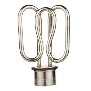 Airex Stainless Steel Non Auto Kettle Heating Element Auto Clave Water Heating Kettle Rod Water Heater Element 2000 Watt