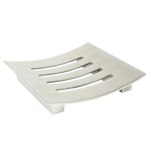 ที่วางสบู่ในห้องครัวและห้องน้ำที่ระบายน้ำได้เองที่วางสบู่ก้อนโลหะที่วางสบู่ที่วางสบู่ดีไซน์ทันสมัยทำจากสแตนเลส - Product Image 3