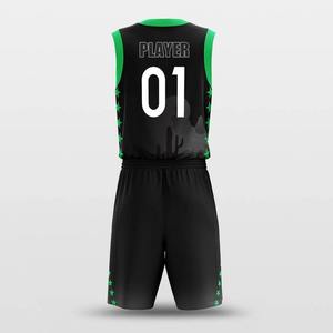 Tenues d'équipe de basketball personnalisées, ensemble maillot et short, impression par sublimation, vente en gros, OEM, vêtements de sport respirants à séchage rapide - Product Image 3
