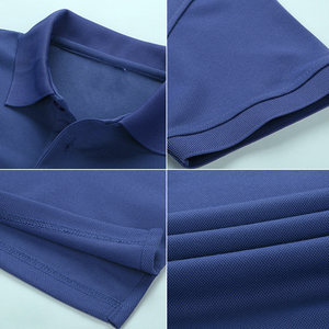 Camiseta de polo de 100% algodón de alta calidad para hombre, impresión y bordado personalizados, 12 colores, lona sólida, logotipo OEM, camisa en blanco - Product Image 3