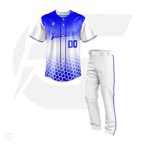Uniforme de baseball à séchage rapide de haute qualité nouveau design à vendre uniforme de baseball respirant en gros - Product Image 2