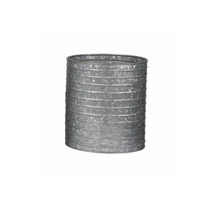 Pot de jardinière galvanisé en métal de haute qualité de Style américain en métal nordique sans poignée pour l'usage de bureau de patio de maison de jardin - Product Image 1