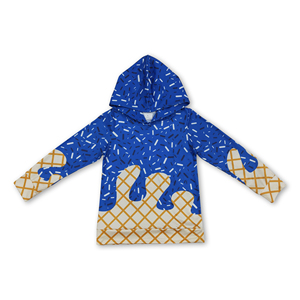RTS/OEM/ODM Sweat à capuche bleu clair à manches longues pour garçons, Ensembles de vêtements pour tout-petits garçons, Vêtements pour adolescents garçons - Product Image 6