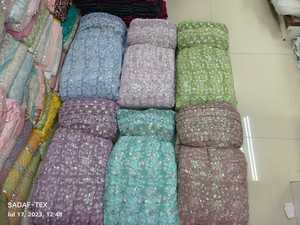 Most Selling <b>Rainbow</b> Sequence Net Fabric Making <b>Wedding</b> <b>Dress</b> Available at Affordable Price From India - Product Image 5