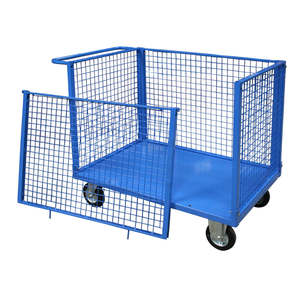 1 Adet Çıkarılabilir Fileli Çelik Konteyner (Platformlu) - Product Image 1