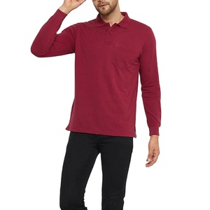 เสื้อโปโลผู้ชายผ้าเนื้อนุ่มสบาย สีพื้นเรียบ 100% ผ้าฝ้าย ดีไซน์ใหม่ ระบายอากาศได้ดี รุ่นปี 2026 - Product Image 4