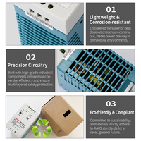 Fuente de Alimentación Conmutada Industrial MDR de 10W 20W 40W 60W 100W 5V 12V 24V 36V 48V, Serie MDR, CA a CC, Ultrafina, para Riel DIN