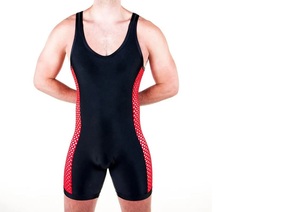 Hot Selling 2025 Wrestling Singlet Quick Dry Printed Classic Lightweight Fabric Heat-Transfer Printing Reversible Durable 100% - Product Image 4