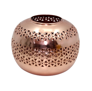 โคเลอร์ทองแดงปฏิญาณทรงกลมพร้อมไฟตกแต่งสีดำสำหรับห้องที่บ้านสำรวจงานเทศกาลงานแต่งงานของชาวนอร์ดิกที่ให้คำปฏิญาณ - Product Image 6