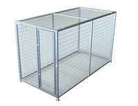 Nouvelle Volière Extérieure Galvanisée Robuste pour Grands Oiseaux, Cage à Perroquets (XMM425)