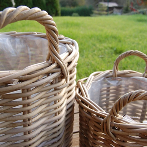 Meilleur prix Pot de jardinières en rotin rond de haute qualité tissé à la main par Viet Fargimex - Product Image 6