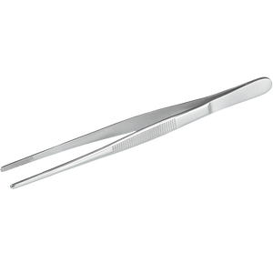 Suministros de Laboratorio, Pinzas Ergonómicas de Acero Inoxidable con Punta Roma y Fácil Manejo, Burkle GmbH - Product Image 1