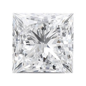 AJRETAIL 2.05 carat Princess Cut E VS1 diamant de laboratoire de fantaisie CVD avec certificat IGI - Product Image 1