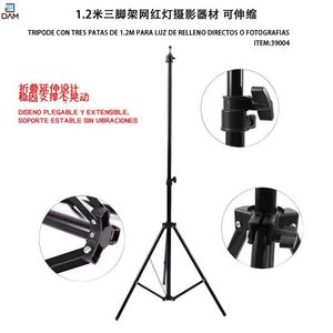 Trípode Metálico Extensible Profesional de 1.2 Metros con Diseño Portátil para Cámara Digital y Equipo de Fotografía - Product Image 3