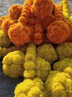 Belle couleur jaune et orange artificielle Marigold Mala pour la décoration de mariage Party Favor Festival Décoration au meilleur prix