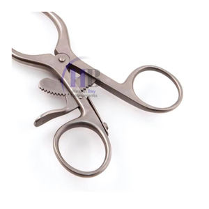 Weitlaner Manual Hojas Sólidas 18mm Profundidad 13cm Retractor Quirúrgico de Retención Automática Instrumento Acero Inoxidable - Product Image 2