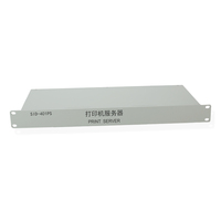 Boîtier de serveur DMX personnalisé en tôle de 1U 19 pouces pour montage en rack, en aluminium ou en fer, pour décodeur électronique et carte PCB