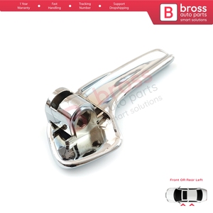มือจับประตูด้านในซ้าย BDP219 ทำจากพลาสติกเคลือบอลูมิเนียม สำหรับรถ Corsa D S07 ปี 2006-2014 แบบ 4/5 ประตู แฮทช์แบค แวน 13297813 - Product Image 6