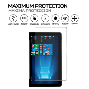 Protector de pantalla ANTISHOCK para tableta Mediacom WinPad X226E, accesorio premium - Product Image 2