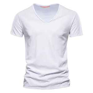 T-shirt uni pour homme 100% coton toile tissu col rond manches courtes grande taille respirant écologique couleur personnalisée - Product Image 2