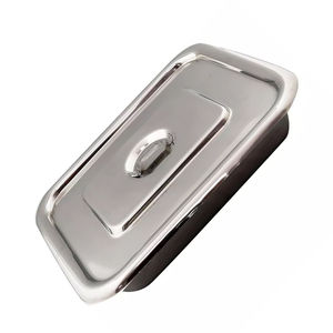 Bandeja de instrumentos médicos de acero inoxidable, herramienta útil para laboratorio clínico, bandeja de instrumentos dentales, bandeja básica para instrumentos quirúrgicos - Product Image 3