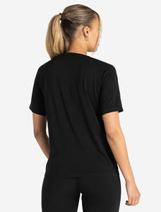 Camisetas ajustadas de manga corta con cuello redondo liso para mujer, camisetas ajustadas para correr y gimnasio, ropa transpirable, Camiseta básica de Yoga - Product Image 4
