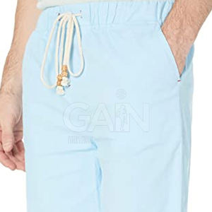 Shorts décontractés pour hommes sur mesure, taille mi-haute, avec logo personnalisé, séchage rapide et respirant, faible MOQ - Product Image 3