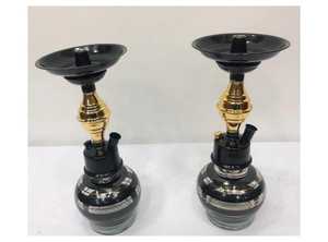 Chicha égyptienne de luxe en gros, Bambino plaqué or, acier inoxydable, finition laquée, mini chichas au meilleur prix - Product Image 6