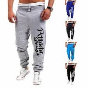Pantalons de jogging pour hommes de grande qualité, en tissu molletonné de coton de haute qualité, pour un usage décontracté et sportif - Product Image 1