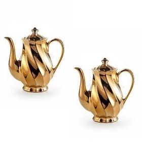 Bronze électrolytique verser sur la cafetière turque 304 bouilloire goutte à goutte en acier inoxydable théière en métal à usage domestique - Product Image 2