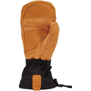 2025 mejores guantes de snowboard con aislamiento de cuero a prueba de viento impermeables con tecnología de pantalla táctil estilos personalizados al por mayor - Product Image 4