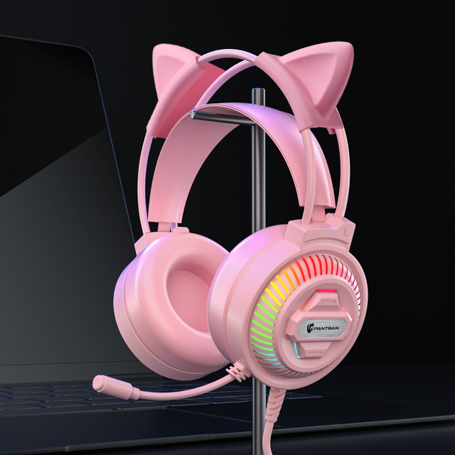 PSH-400 Best  Gaming Headsets High Quality On-Ear & Over-Ear Wired Headphones for PC Made of Durable Metal Gaming Earphones