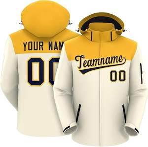 Veste sport de football vintage à fermeture éclair à col montant pour hommes coupe-vent léger en nylon pour piste veste d'entraînement à coque souple - Product Image 2