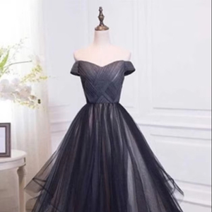 Robe de cocktail élégante sans manches Silhouette scintillante modeste découpe détaillant longueur au sol grande taille robe de soirée de bal fêtes - Product Image 1