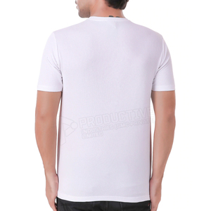 เสื้อยืดออกกำลังกายผ้าโพลีเอสเตอร์/ ผ้าฝ้ายระบายอากาศได้ดีเป็นมิตรกับสิ่งแวดล้อมสำหรับผู้ชายสินค้าใหม่ผลิตตามสั่ง - Product Image 4