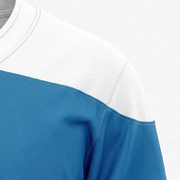 Maillot de hockey sur glace moderne en tissu durable, idéal pour les séances d'entraînement, les jeux décontractés et les compétitions d'équipe