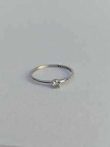 Anillo de Diamantes Naturales de Oro Sólido de 14K y 18K de Alta Calidad |   Joyería Fina de Lujo |   Anillo de Compromiso Minimalista con Diamante Real Certificado - Product Image 2
