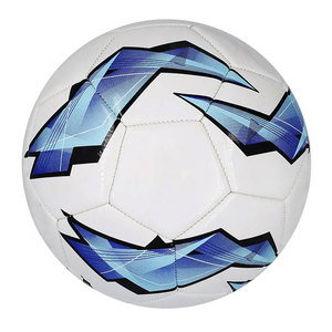 Nuevo diseño fútbol PVC PU cuero laminado fútbol logotipo personalizado mejor precio fútbol oficial tamaño 5 - Product Image 3