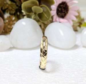 Anillo de Oro con Patrón Trenzado Hecho a Mano, Anillo Sencillo de Ajuste Cómodo Clásico, Anillo de Bodas de Oro de 14K, Regalo de Aniversario para Mujer - Product Image 1