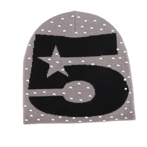 Gorro de punto con estampado Digital de Jacquard clásico 2026, gorro suave y cálido de invierno diseñado para deportes al aire libre, ropa informal, comodidad diaria - Product Image 1