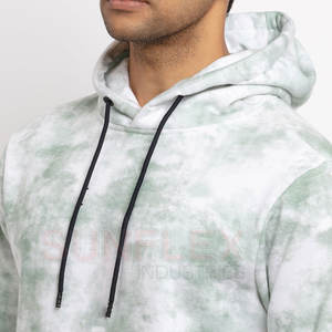 Vente en gros de haute qualité personnalisé Tie Dye impression Basics hommes sweats à capuche mode vêtements hommes sweats à capuche matériel durable hommes sweats à capuche - Product Image 6