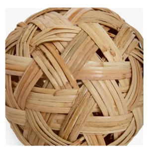 Bolas de ratán para manualidades navideñas creadas a partir de fibras naturales no tóxicas para árboles, coronas y Decoración de mesa - Product Image 5