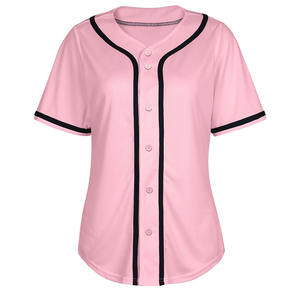 Camiseta de béisbol de aspecto profesional, ropa deportiva con logotipo personalizado, camiseta de béisbol de secado rápido cómoda de la mejor calidad para mujer - Product Image 1