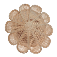 Vente flash Maison de poupée en rotin Maison de poupée en osier pour enfants Jouet artisanal Décoration bohème pour la chambre d'enfant Meubles de poupée en rotin naturel Jeu de simulation Cadeau